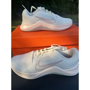 Nike MC Trainer 2 Sneaker Women's Size 6.5 Ivory/Pink/Rose Shoes DM0824-104